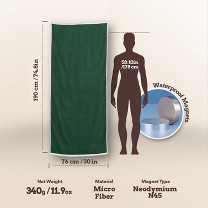 MagTowel - Slate 2 Pack